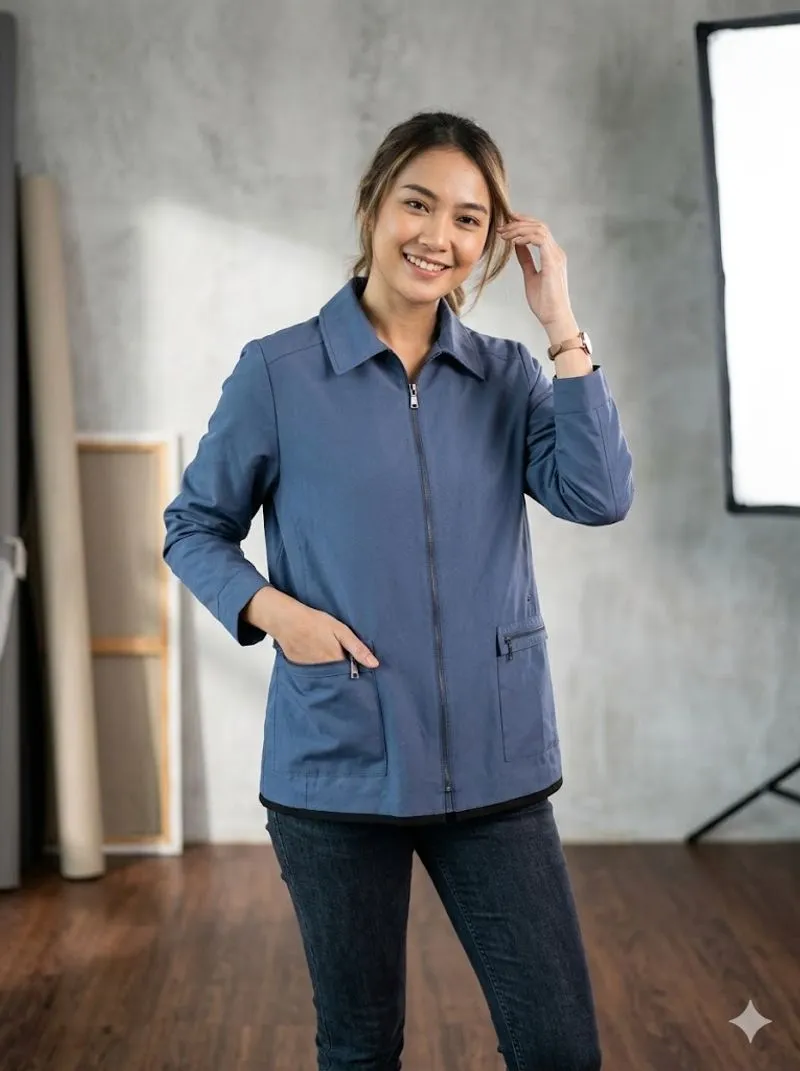 Jaket fashion korea kasual photo 1