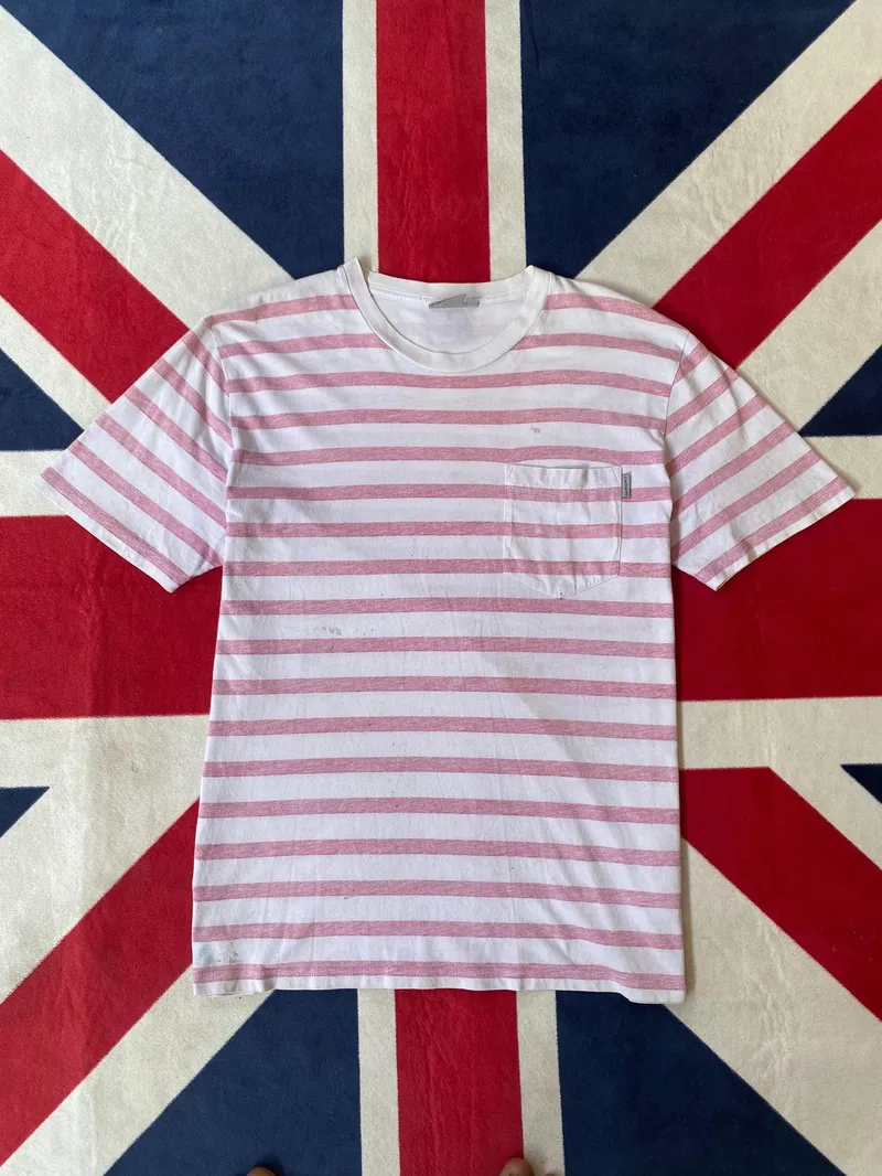 Carhartt Streetwear Y2K T-shirt Pria white pink photo 1