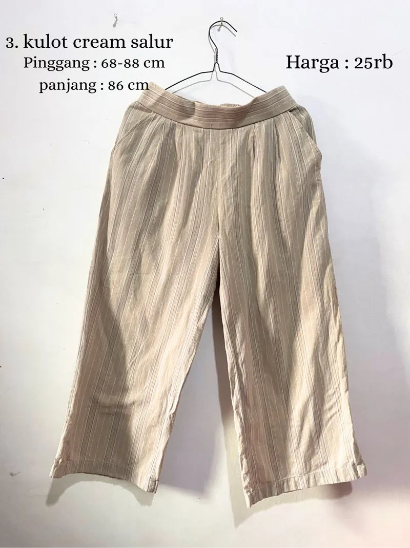 Kulot cream salur photo 1