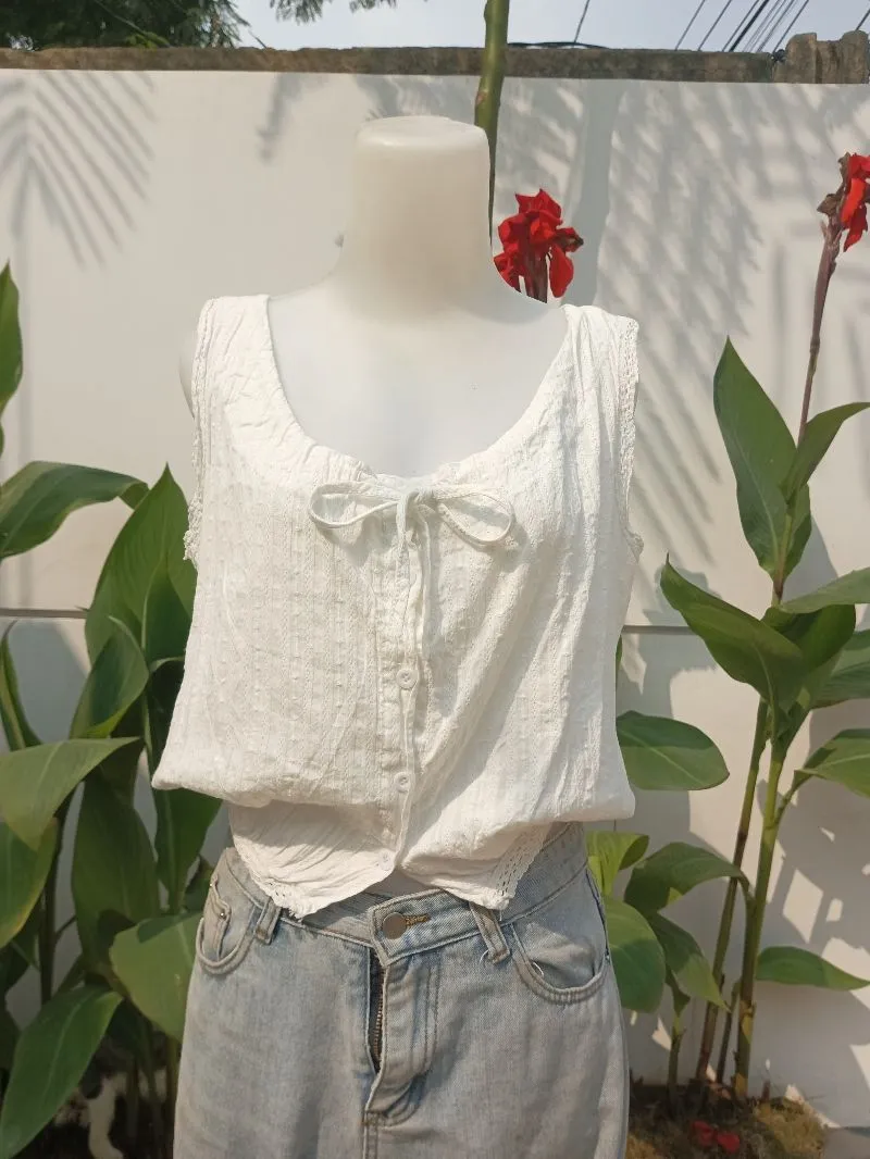 Vest/coquette tank top  photo 1