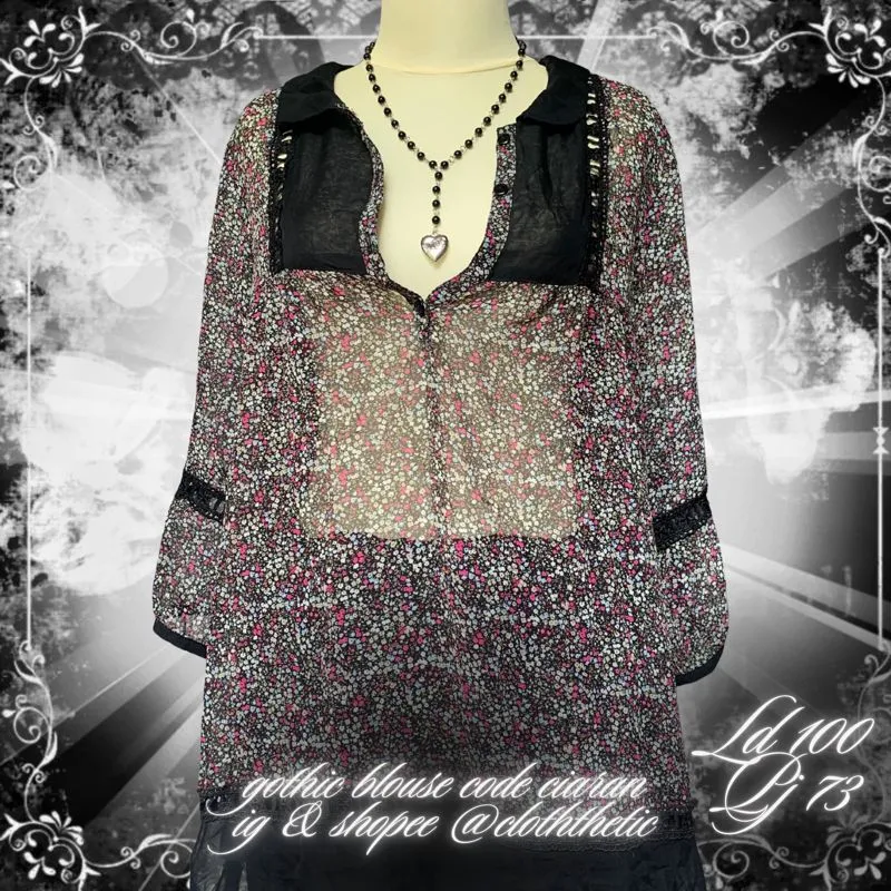 gothic blouse code ciaran photo 1