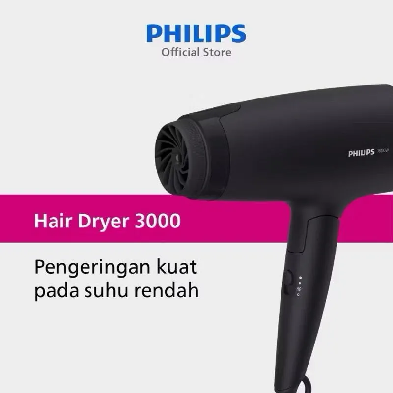 NEW! Philips | Hair Dryer 3000 | Pengering Rambut photo 1