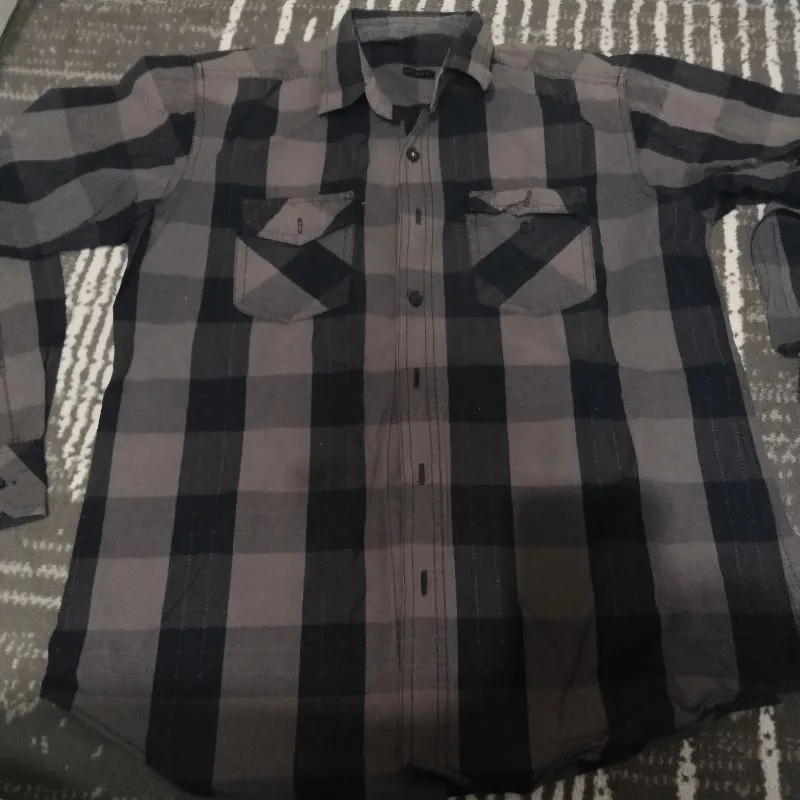 Kemeja Modern Fit (flanel bahan) X Nevada slimfit kidz photo 1