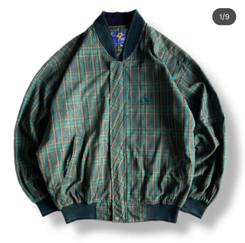 Casual Bomber jacket Pria green photo 1