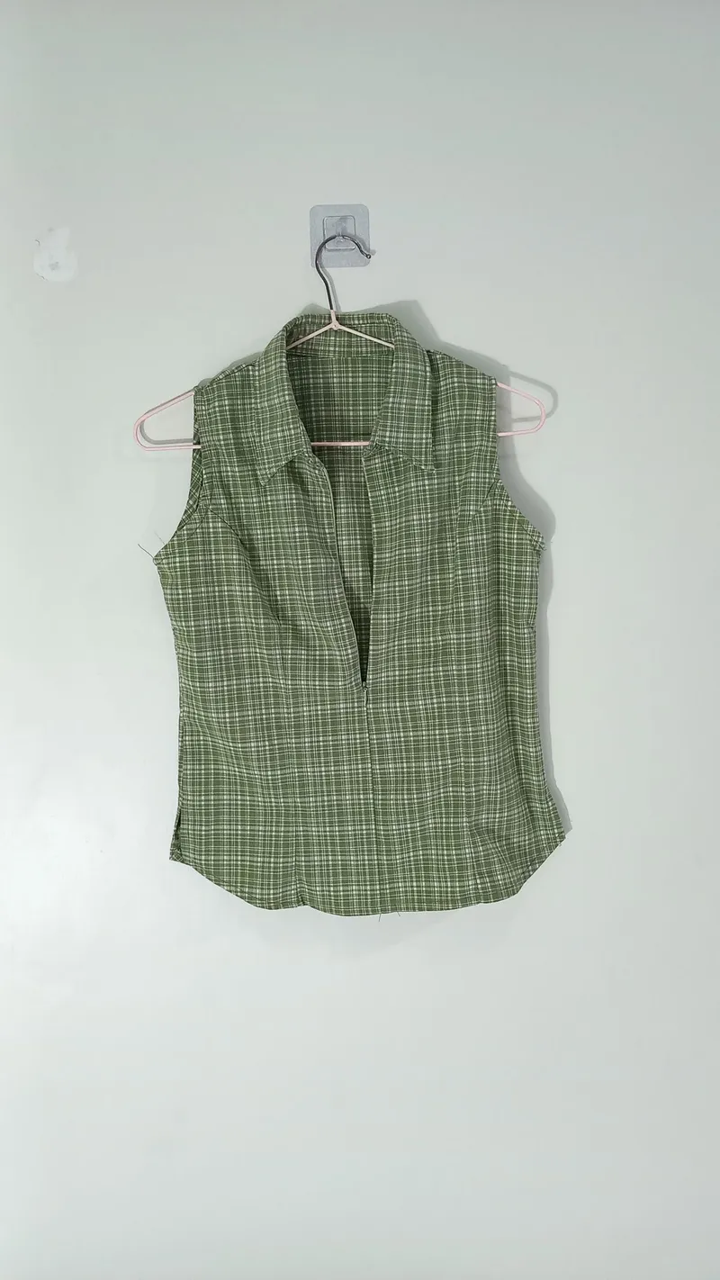 Casual Vest Wanita green photo 1