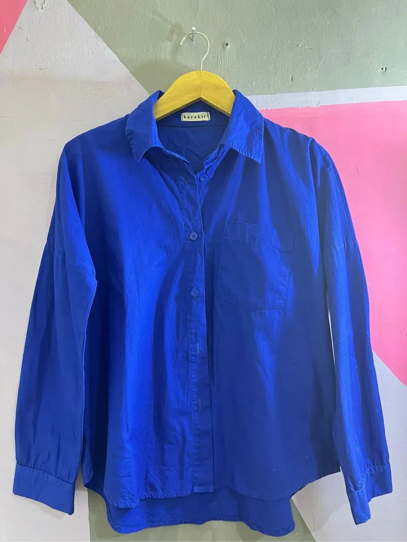 Kemeja Blue Electric from Karakiri photo 1