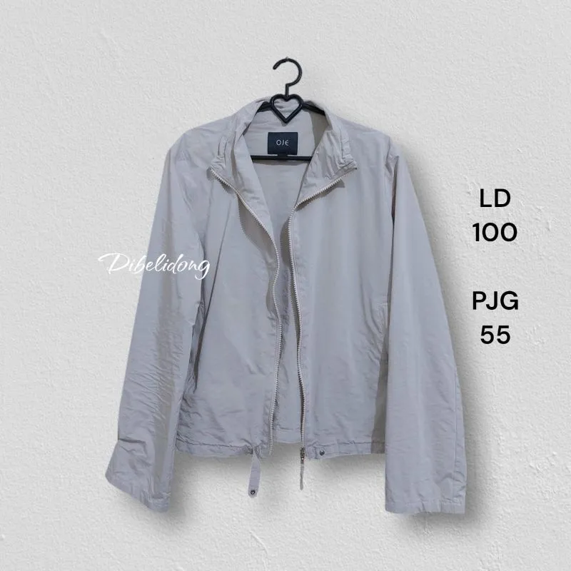 Jaket windbreaker casual full ziper photo 1