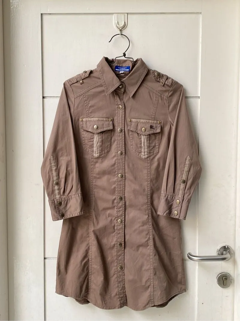 BURBERRY Brown  Long Jacket photo 1