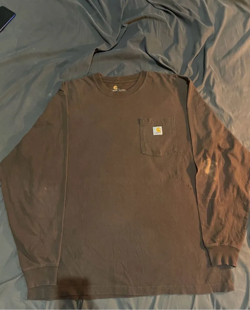 Long sleeve pocket carhartt photo 1