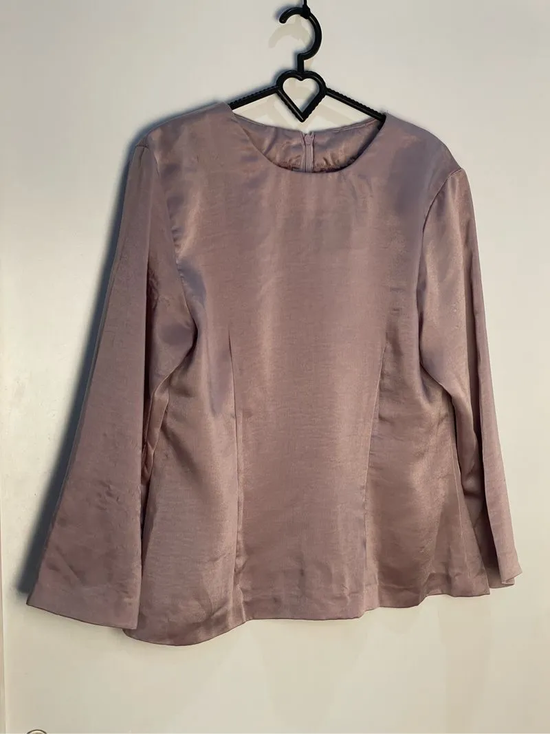 Top Satin Ungu photo 1