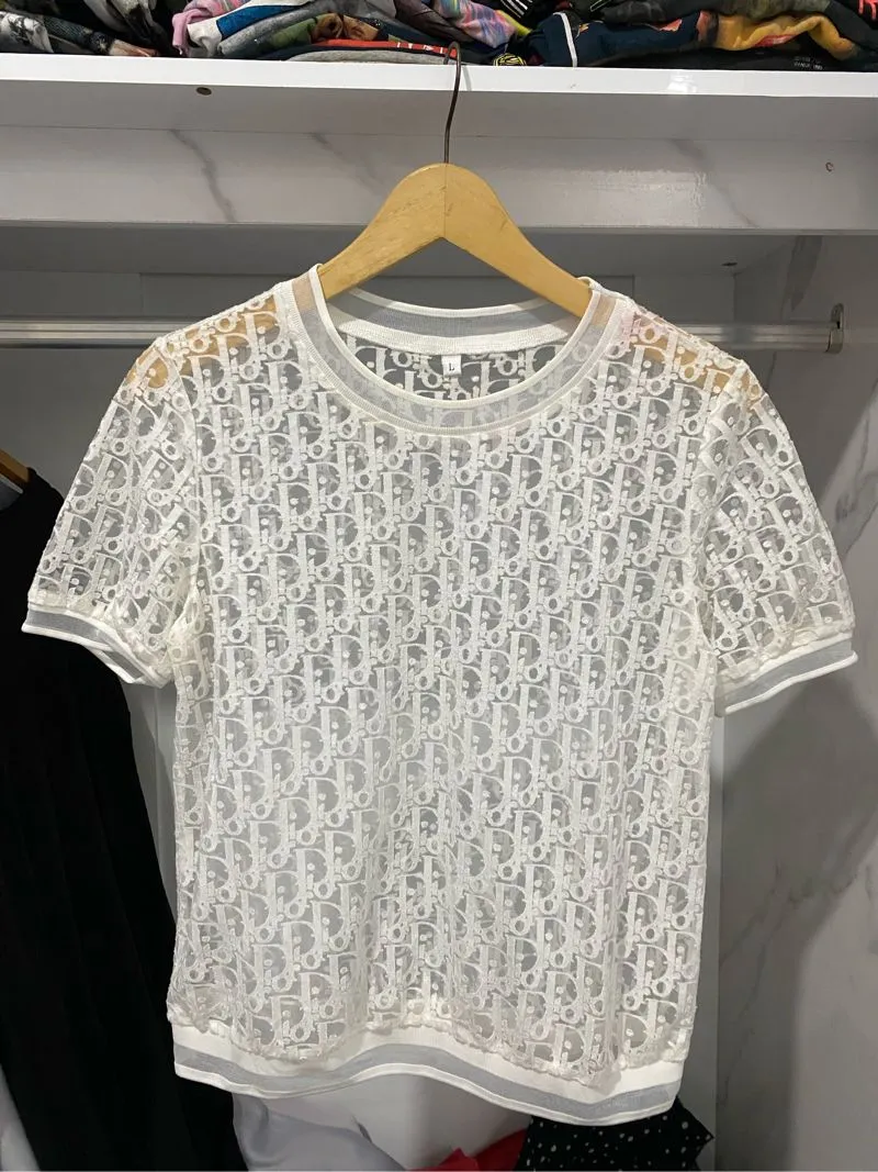 Dior crop tee photo 1