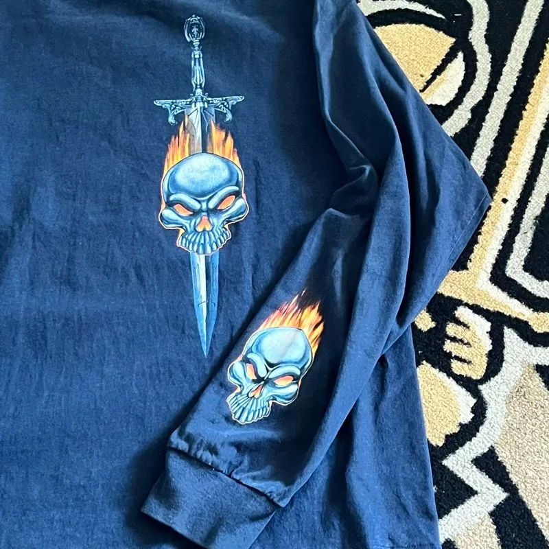 90s Skull Bone Dragon 💙 photo 1