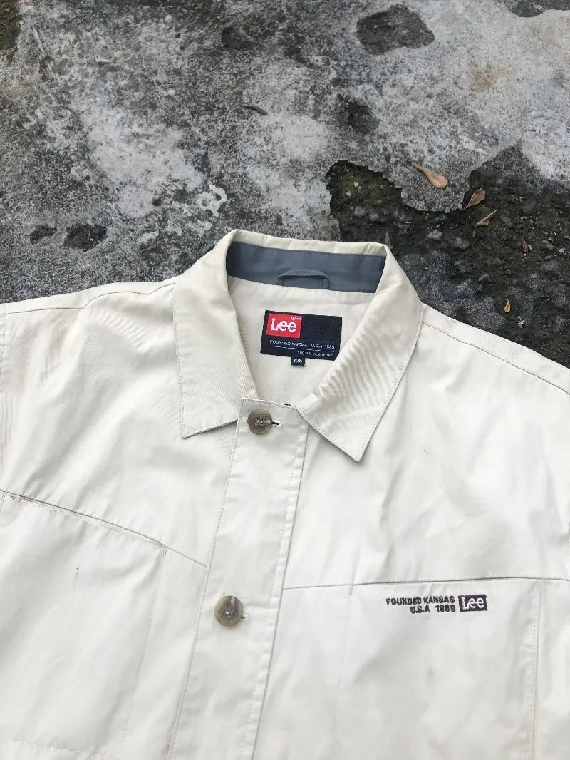 Lee Canvas Work Jacket Duck Double Big Pocket photo 1
