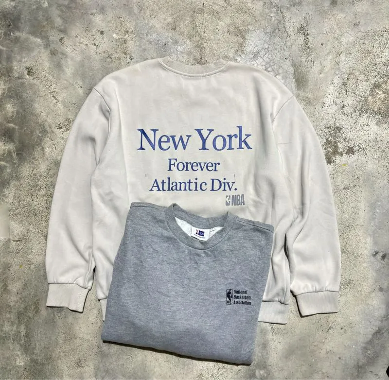 NBA CREWNECK BUNDLING 2PCS 100K photo 1