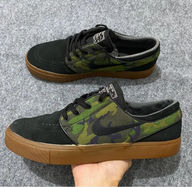 Sepatu Nike Zoom Stefan Janoski ERDL Black Preloved