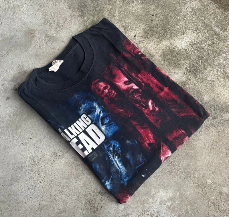 Tshirt Film The Walking Dead Art Zombie photo 1