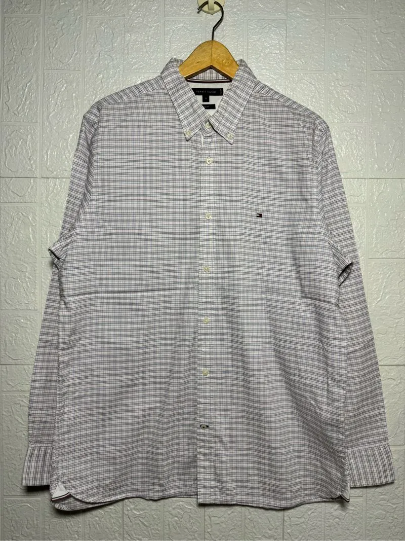 KEMEJA TOMMY HILFIGER XL SECOND THRIFT photo 1