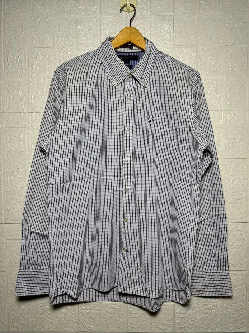 KEMEJA TOMMY HILFIGER L SECOND ORIGINAL Preloved