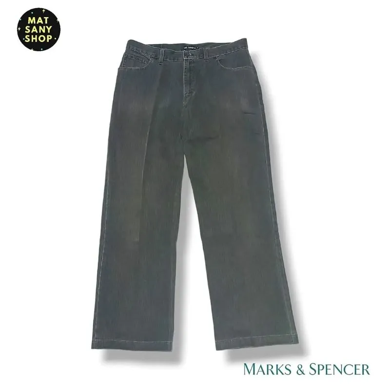 Celana Panjang Denim Jeans Mark and Spencer Autograph Grey photo 1
