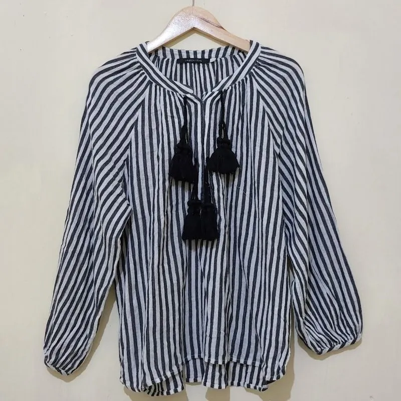 Lauren Vidal Stripe Top photo 1