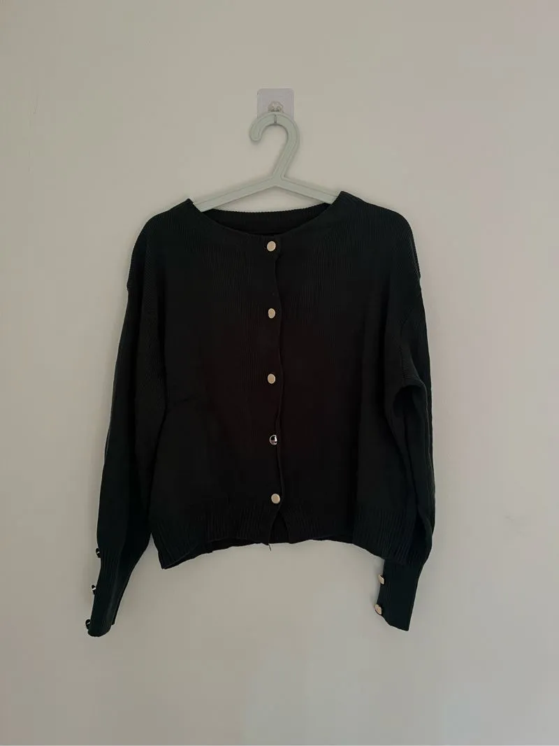 Hectic Knitwear - Yara Button Knit Cardigan photo 1