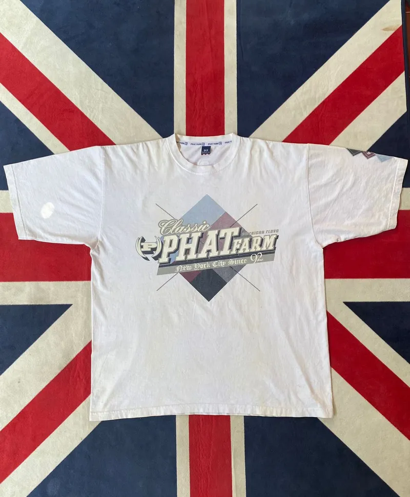 Vintage Y2K T-shirt Pria white photo 1
