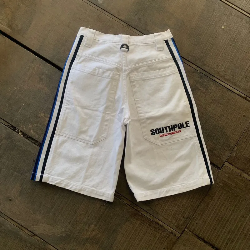 Southpole Vintage Y2K Short Pria white photo 1