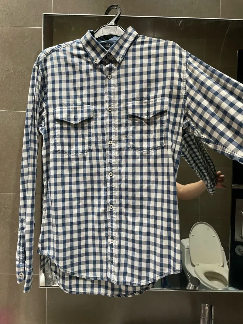 Kemeja kotak-kotak Zara Man, Negotiable photo 1