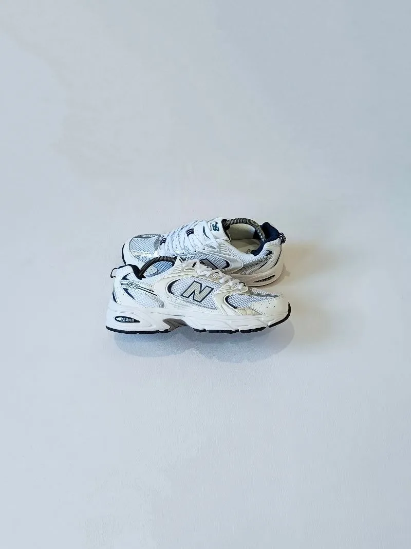 New Balance 530 White Silver Navy photo 1