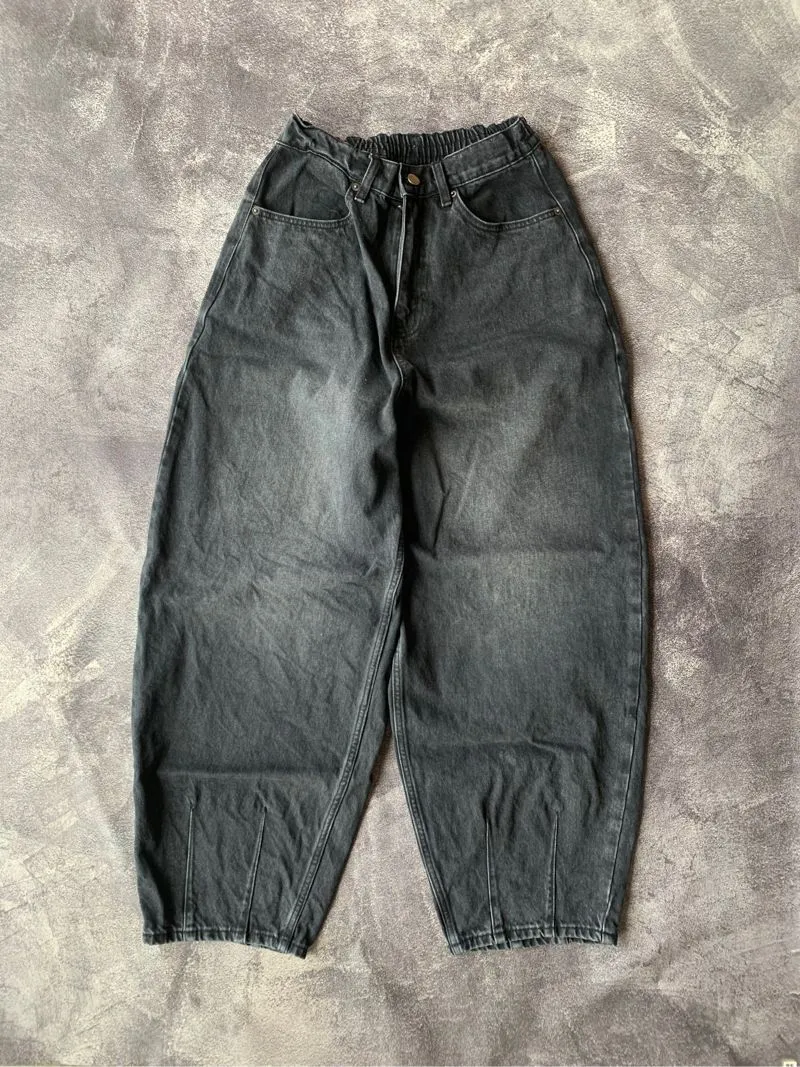 Urbanstoff Baggy Jeans (Fade Black Washed) photo 1