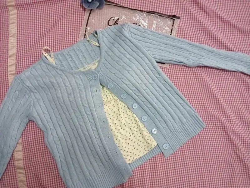 CARDIGAN KEPANG + TANGTOP coquette photo 1