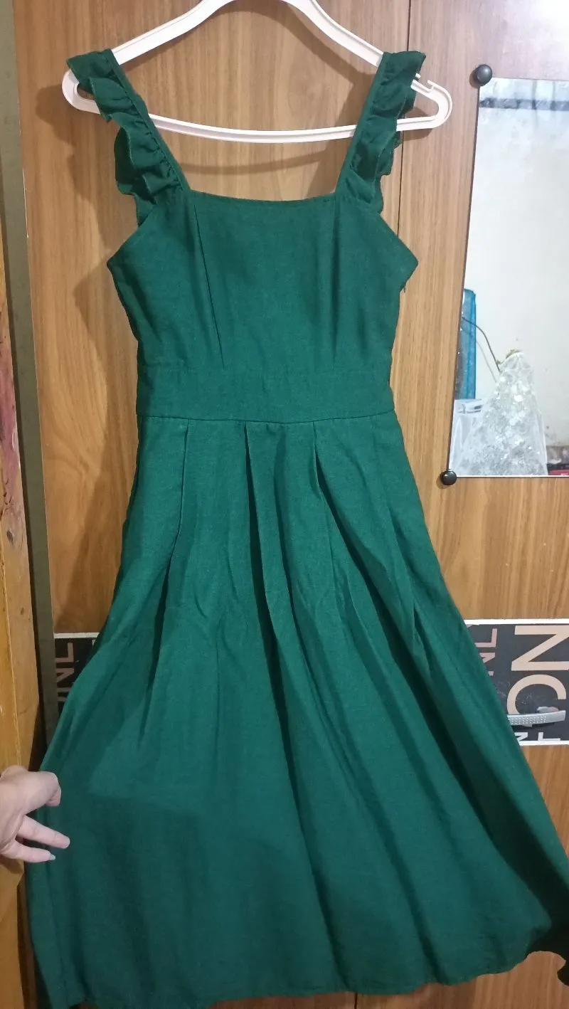 Dress Wanita Hijau Botol photo 1
