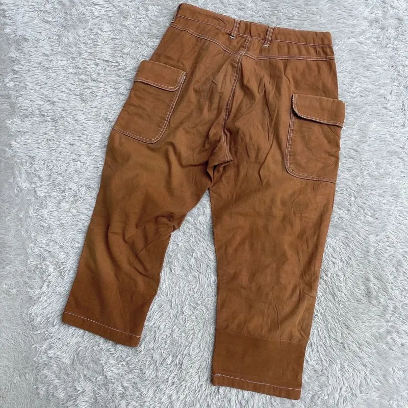 Anti Label Jean Ankle Length Celana Cargo Vintage Preloved