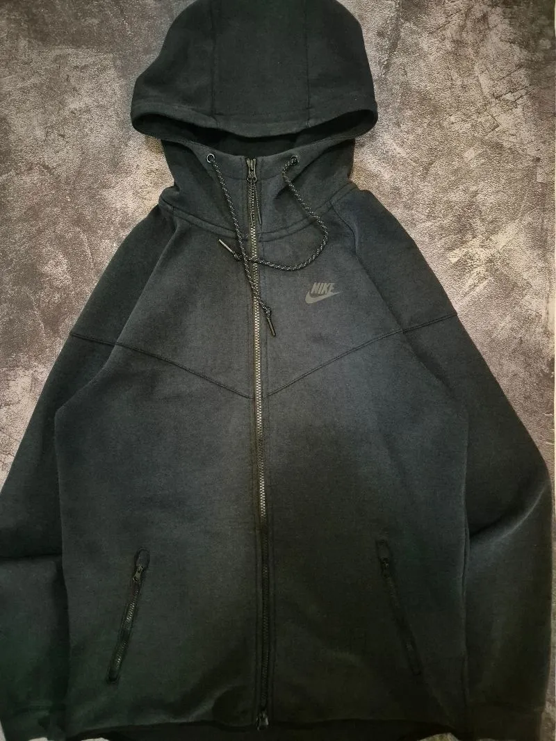 Nike Casual Hoody Pria navy black photo 1