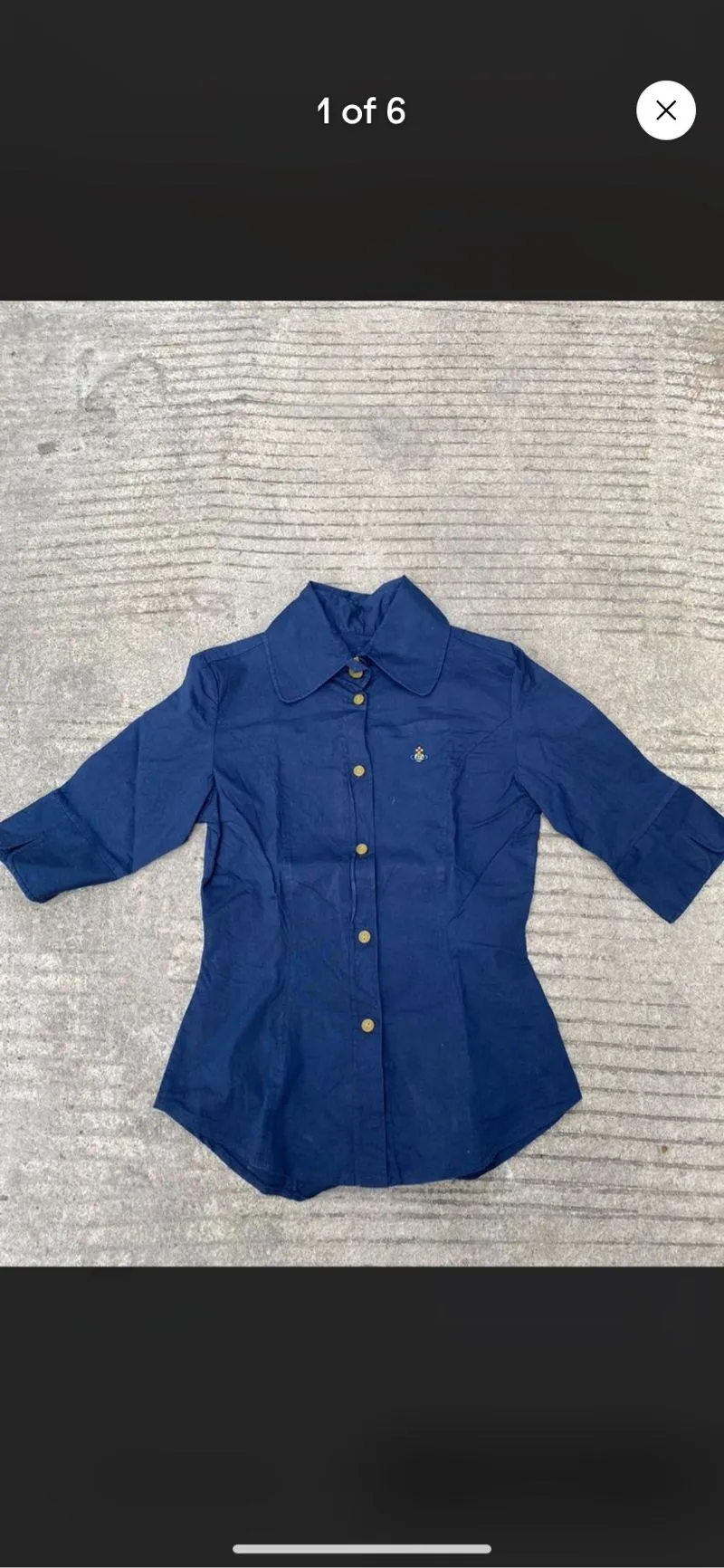 Vivienne westwood button shirt photo 1