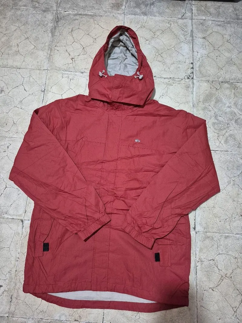 Jacket Lacoste Waterproof Wanita Second Original(XL) photo 1