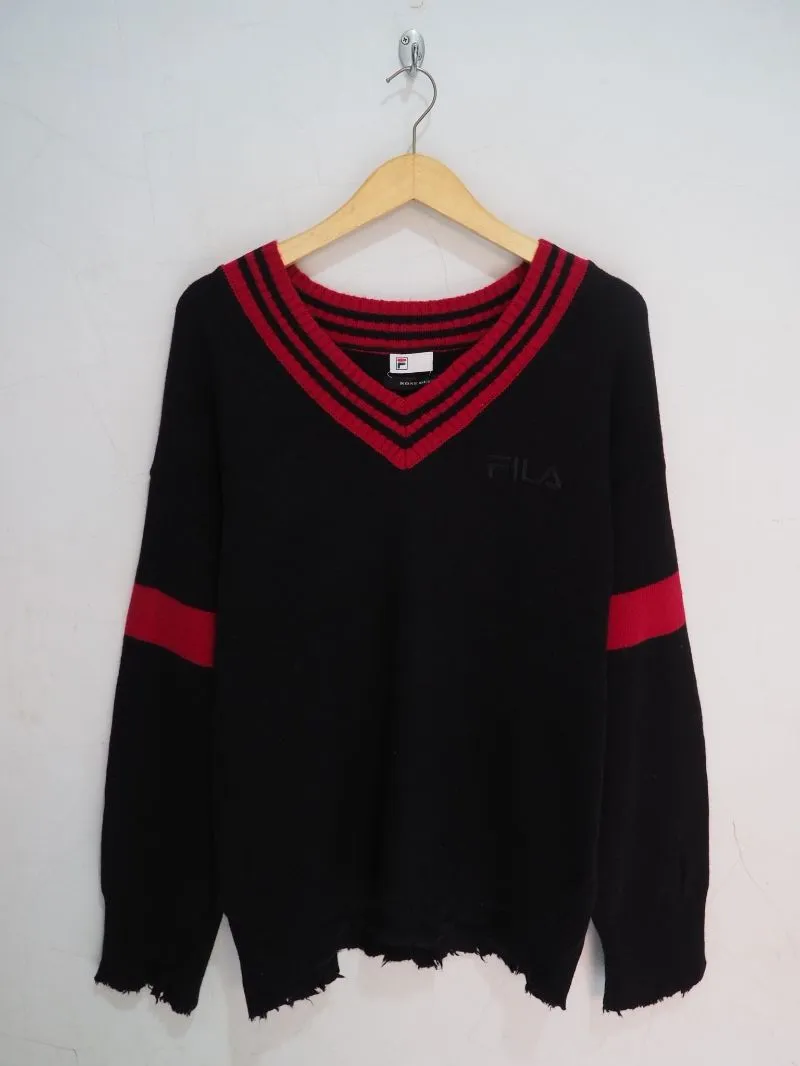 FILA x ROSE BUD V KNIT SWEATER photo 1