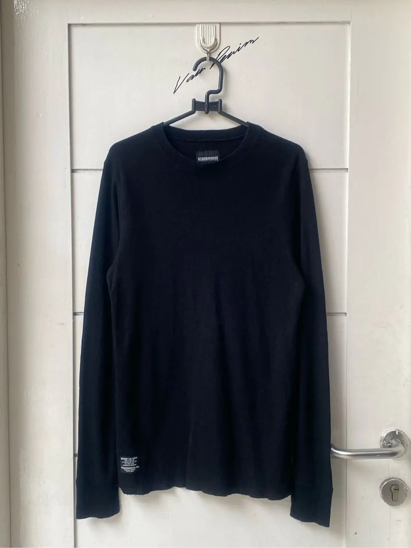 NEIGHBORHOOD Black T-Shirt photo 1