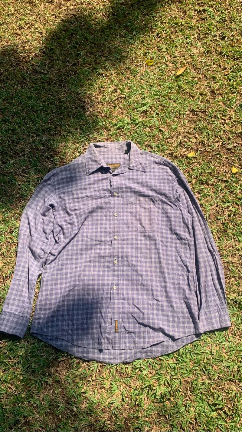 Timberland Vintage Y2K Formal shirt Pria navy photo 1