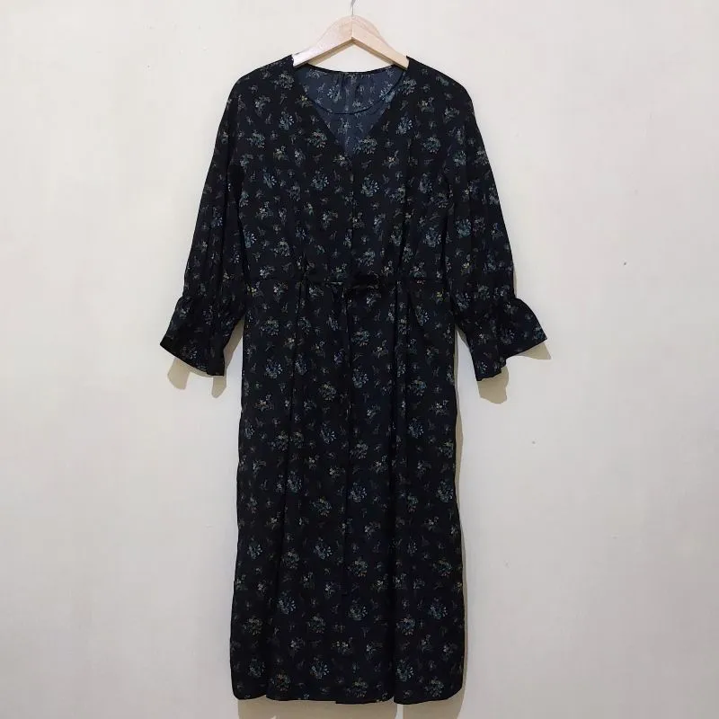 GU Button up Floral Dress photo 1