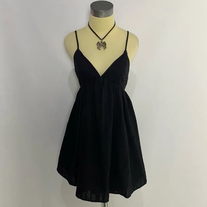 Shein Black Cami Backless Dress  photo 1
