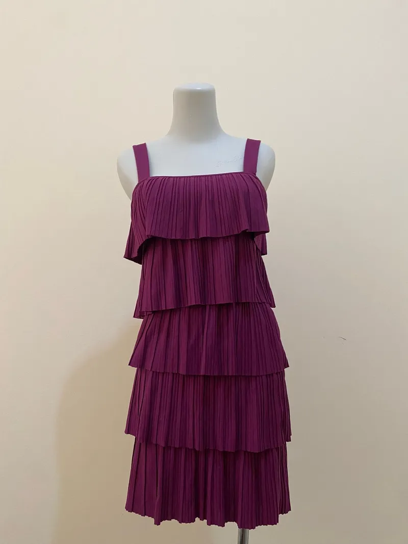 Luxury Minimalist Going out dress Wanita purple photo 1