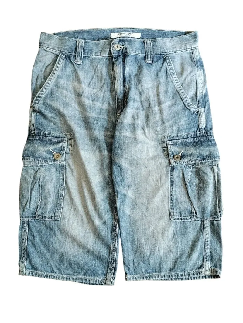 Shortpants Jorts Cargo Denim UNIQLO Celana Pendek Jeans photo 1
