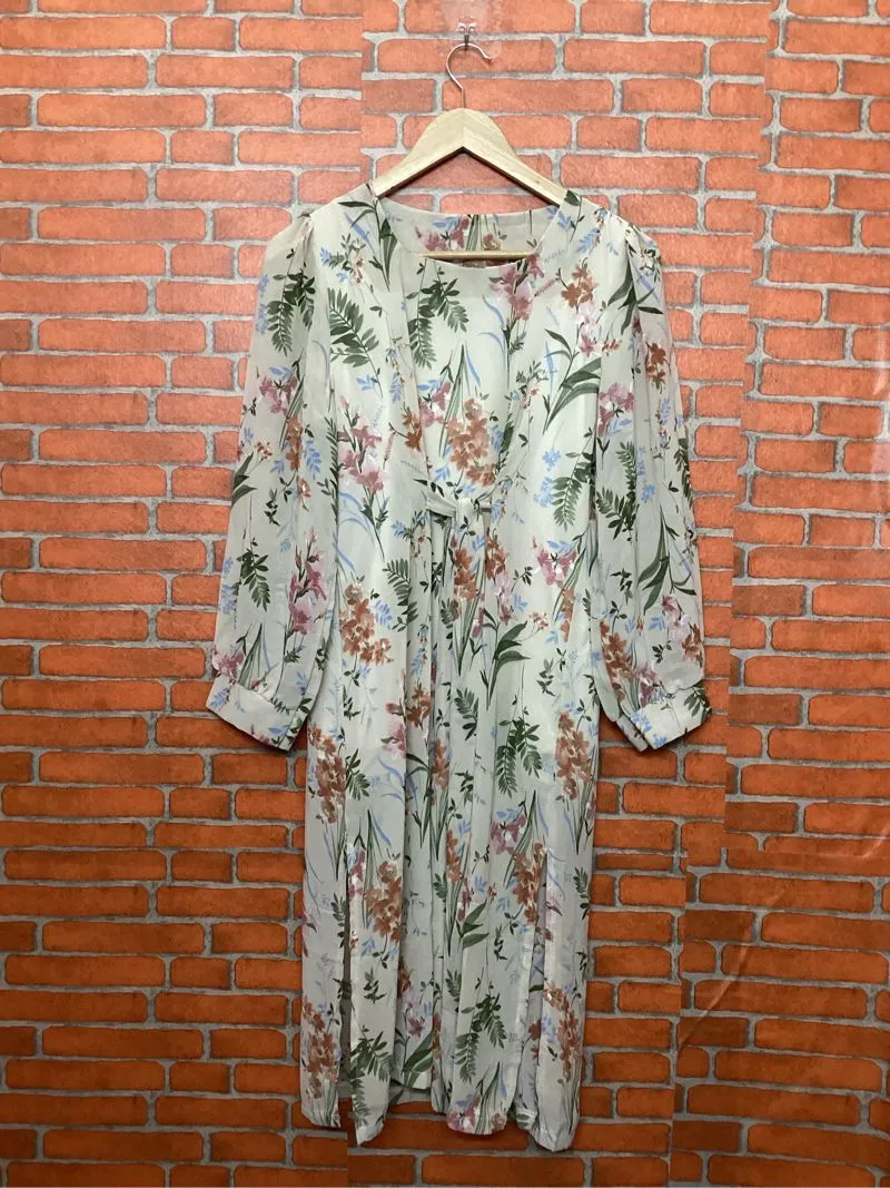 Flower tunik sifon photo 1