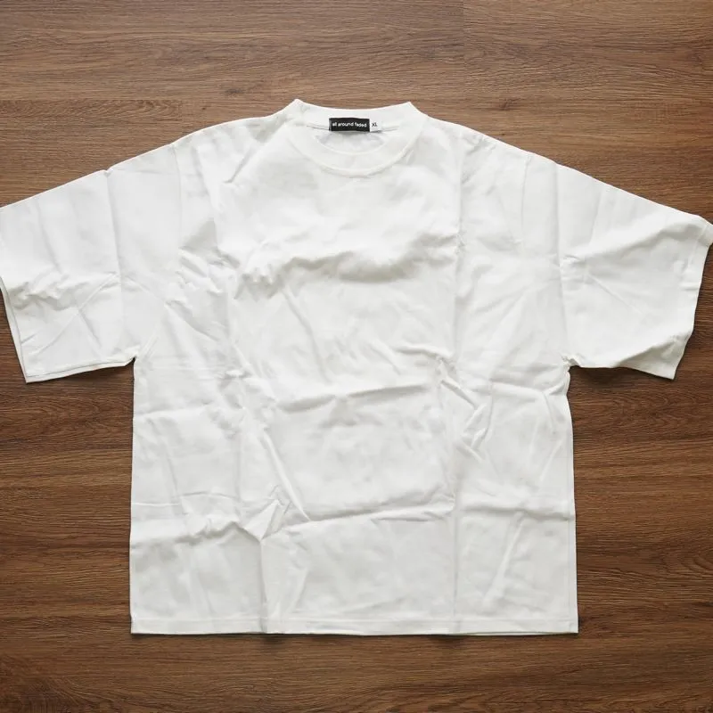 [PRELOVED] All Around Faded White T-Shirt Oversized 235GSM photo 1