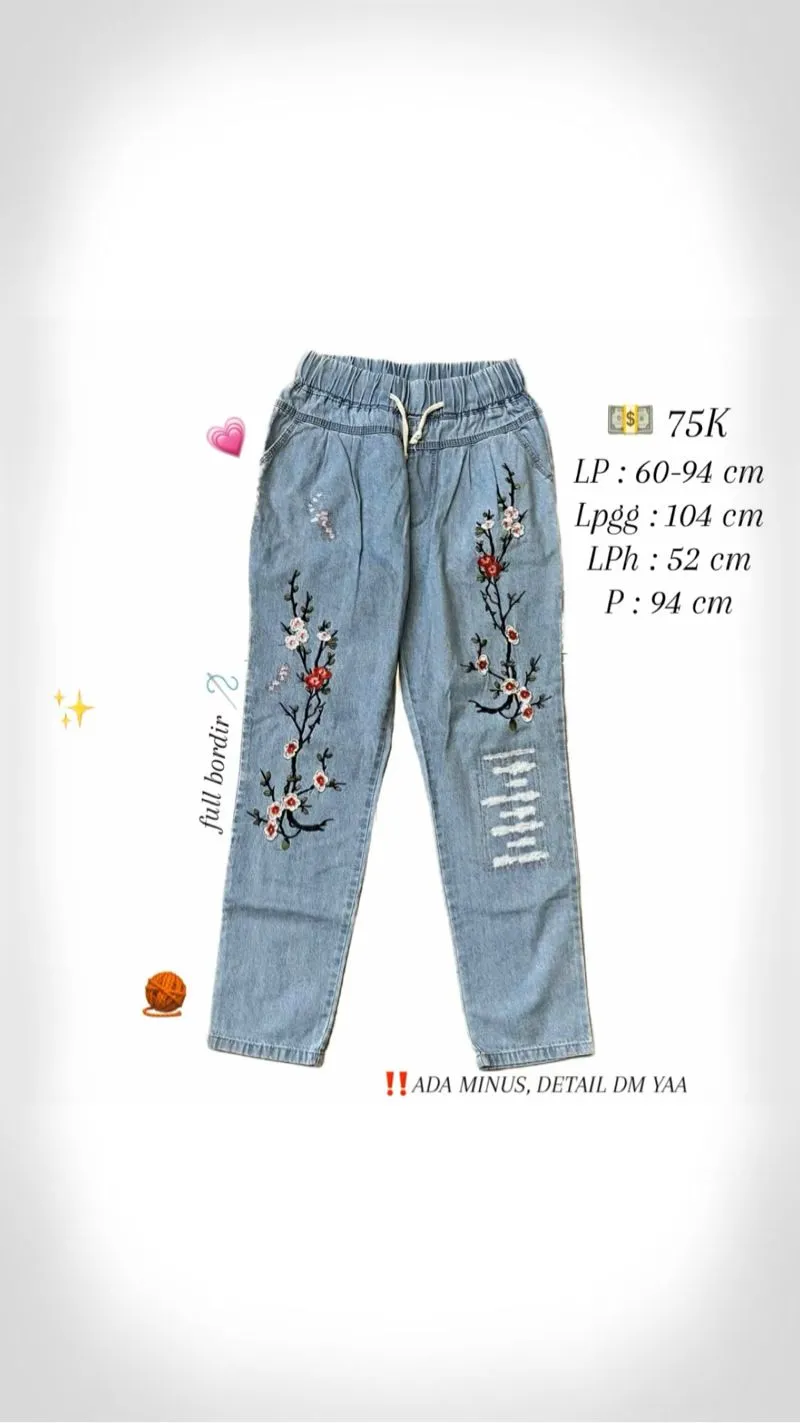 Embroidery Jeans photo 1