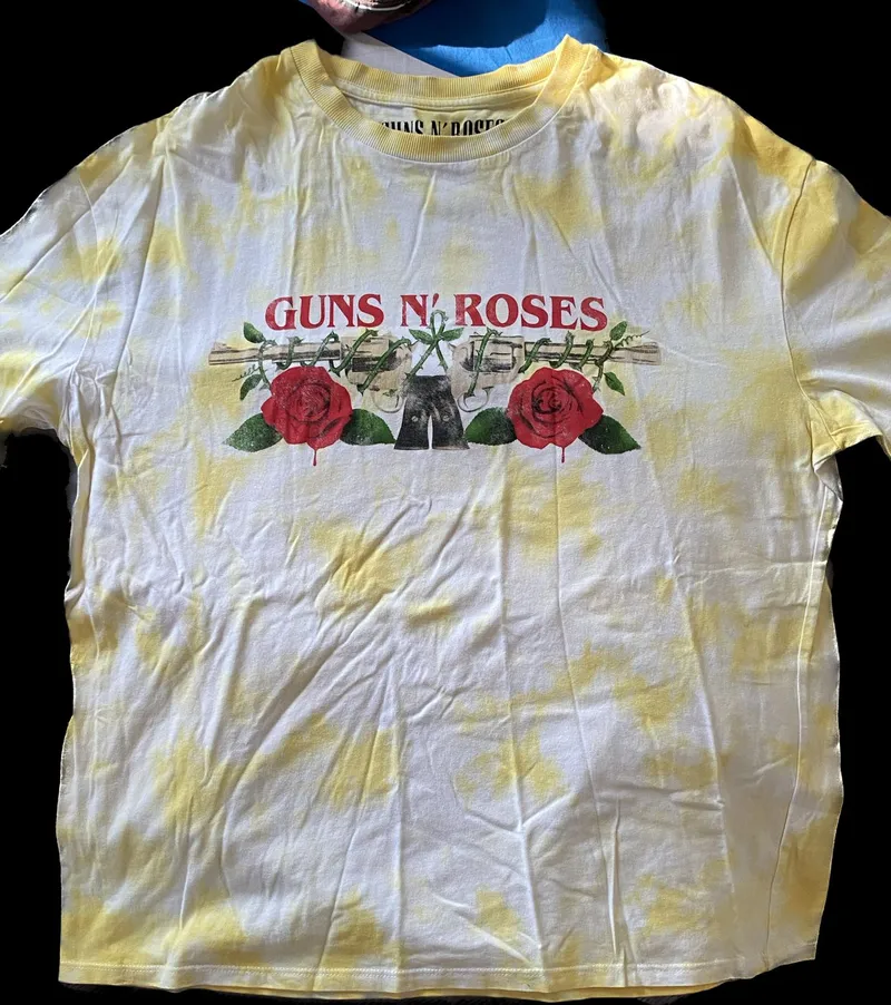 guns n roses tee oversized official photo 1
