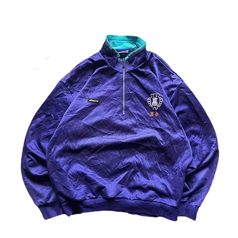 Mizuno Grunge Indie Track jacket Pria navy photo 1