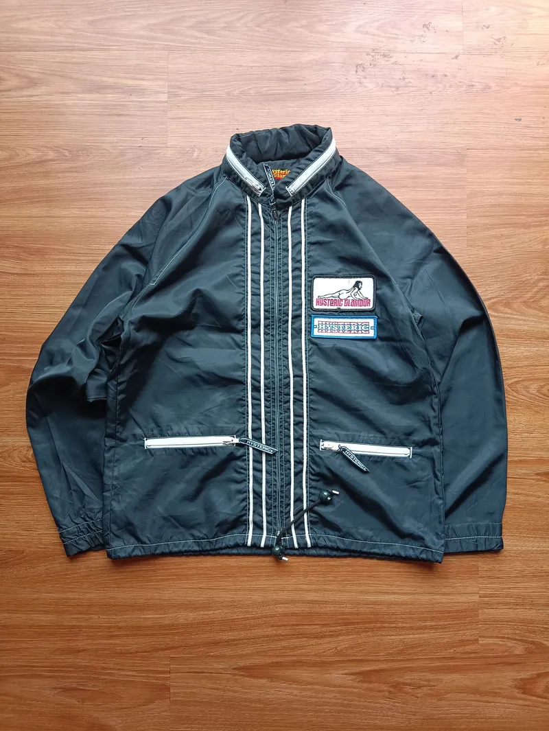 00s japanese label gimmick coated jacket archive ifsixwasnine