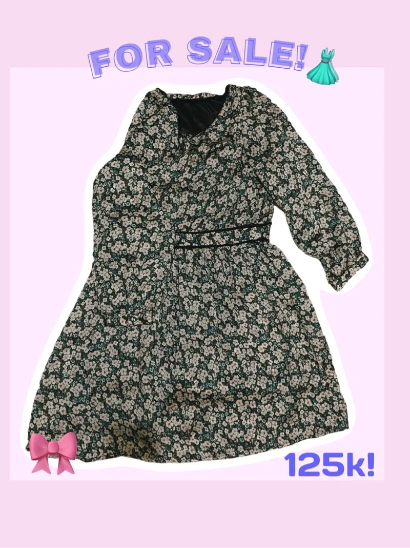 Floral Vintage Dress  photo 1